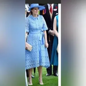 Maje Dresses Maje Ralfa Belted Crepetrimmed Guipure Lace Midi